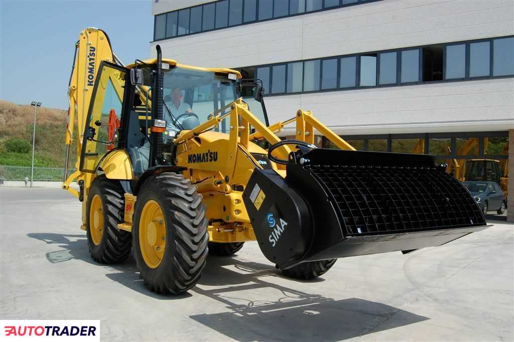 ŁYŻKA Z MIESZALNIKIEM  DO BETONU