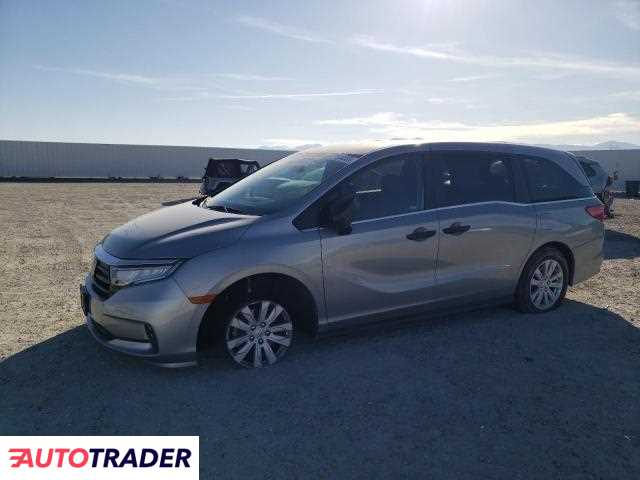 Honda Odyssey 3.0 benzyna 2021r. (ADELANTO)