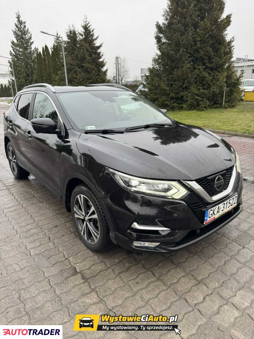 Nissan Qashqai 1.6 benzyna 163 KM 2017r. (kartuzy)