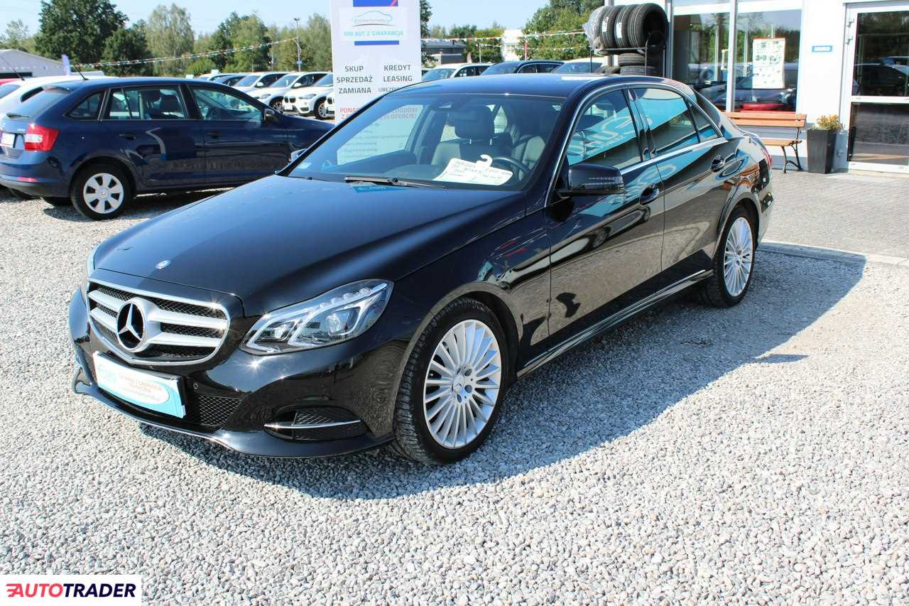 Mercedes E-klasa 2013 2.0 185 KM Mercedes E-klasa 2013 2.0 185 KM