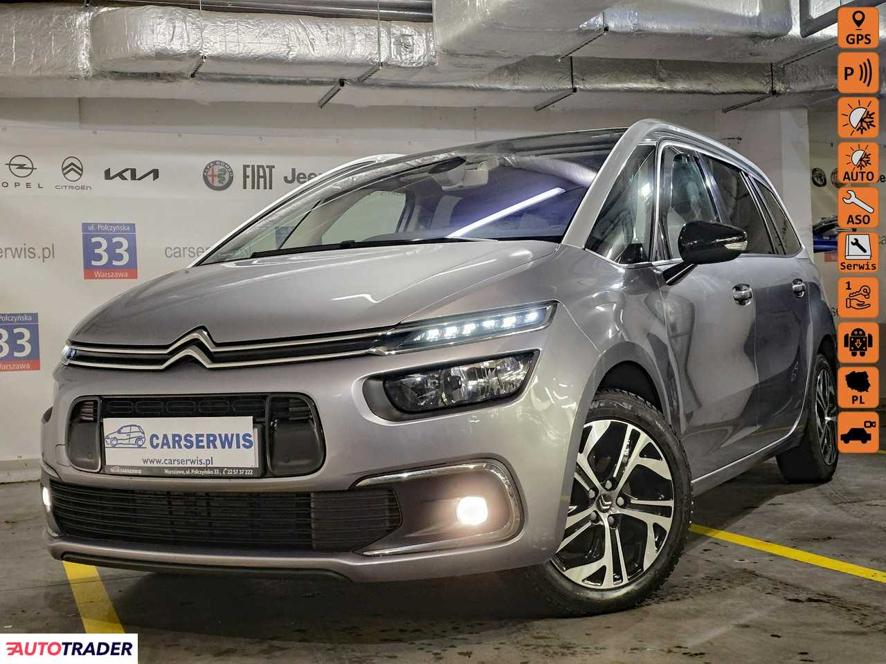 Citroen C4 1.2 benzyna 130 KM 2019r. (Warszawa)