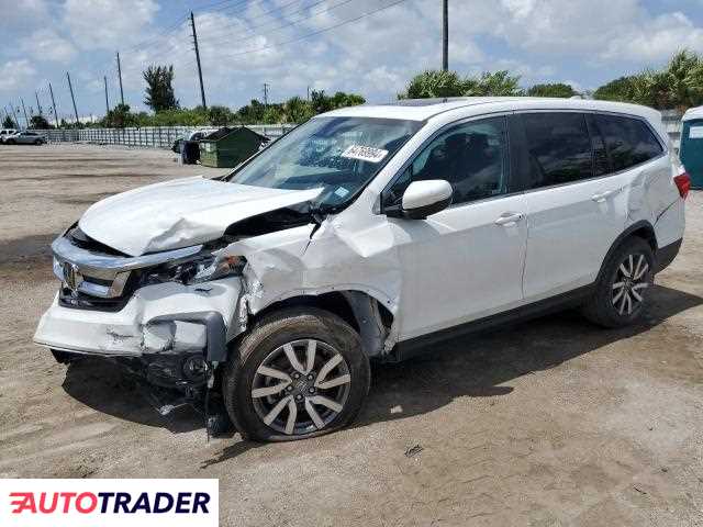 Honda Pilot 3.0 benzyna 2021r. (MIAMI)