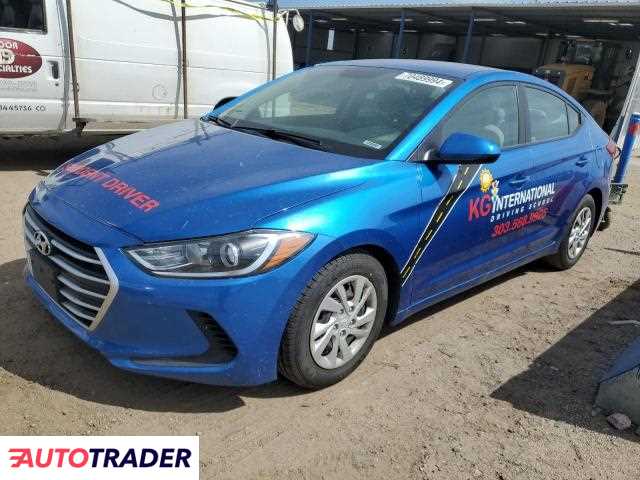 Hyundai Elantra 2.0 benzyna 2018r. (BRIGHTON)