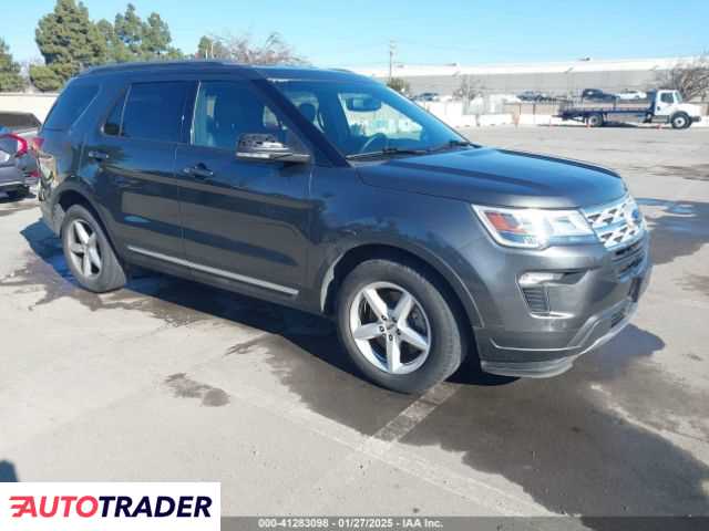 Ford Explorer 3.0 benzyna 2019r. (FREMONT)