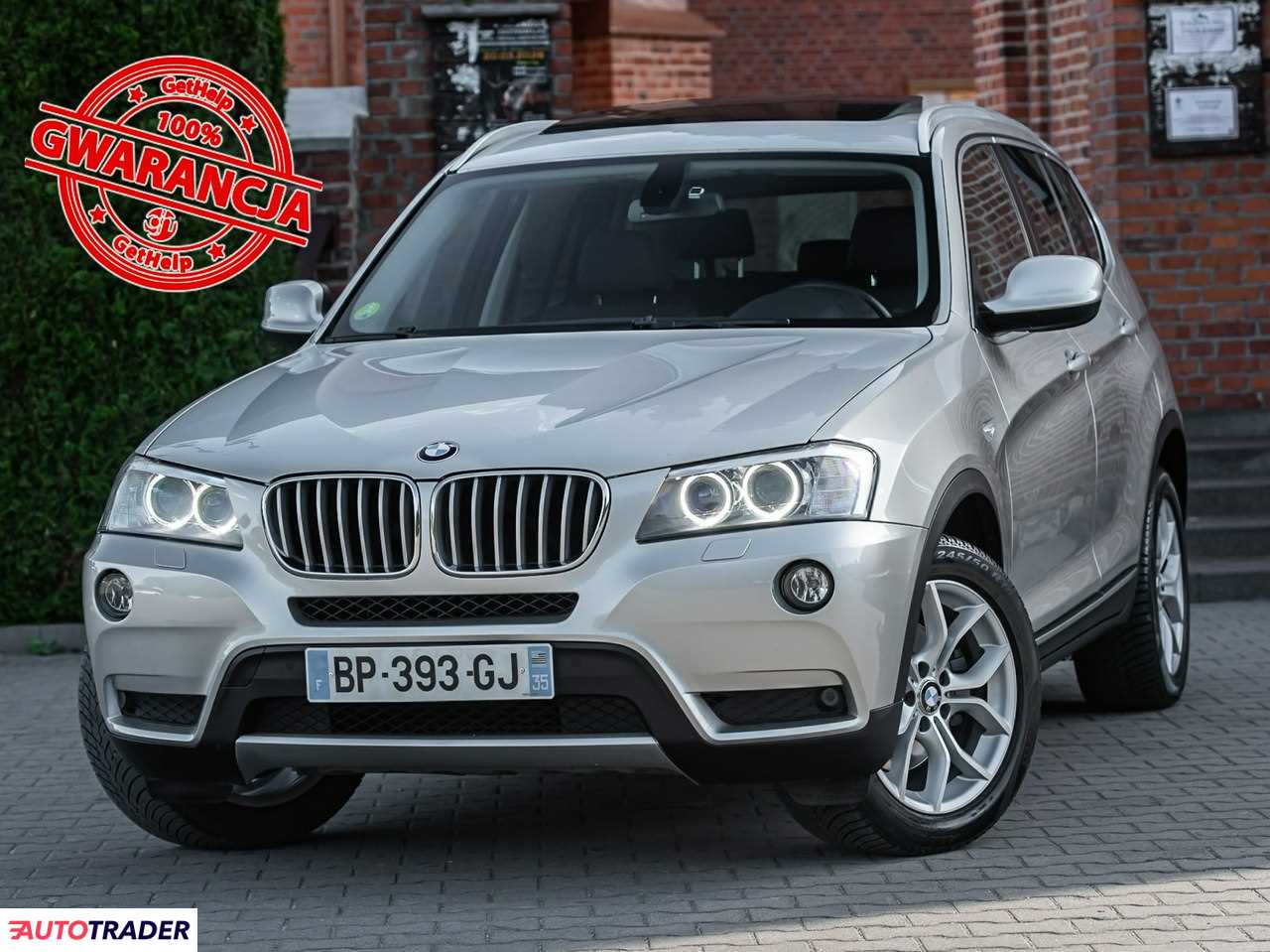 BMW X3 2011 2.0 184 KM