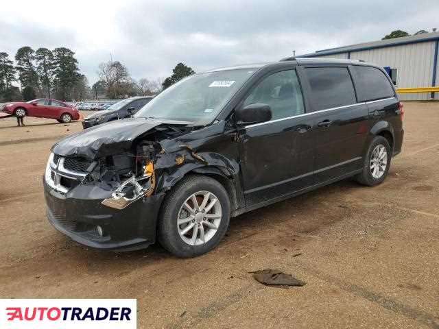 Dodge Grand Caravan 3.0 benzyna 2019r. (LONGVIEW)