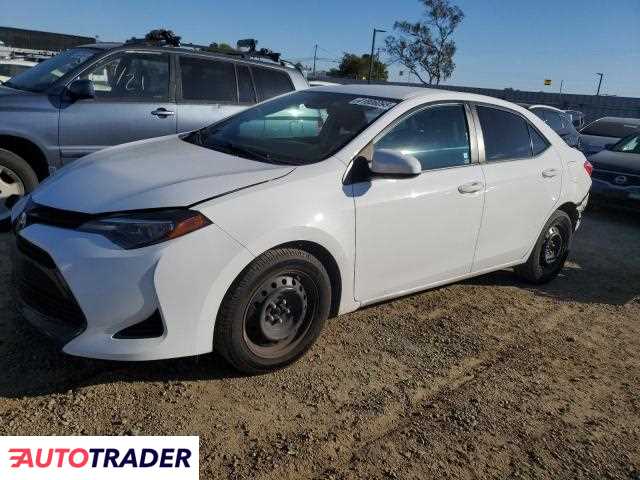 Toyota Corolla 1.0 benzyna 2019r. (AMERICAN CANYON)