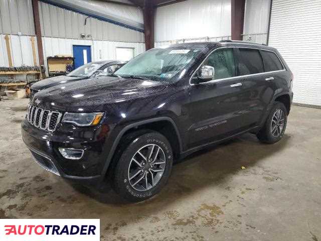 Jeep Grand Cherokee 3.0 benzyna 2019r. (WEST MIFFLIN)