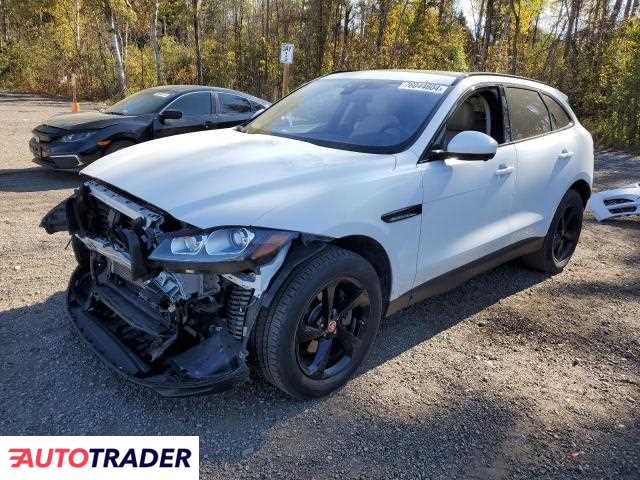 Jaguar F-PACE 2.0 benzyna 2019r. (COOKSTOWN)