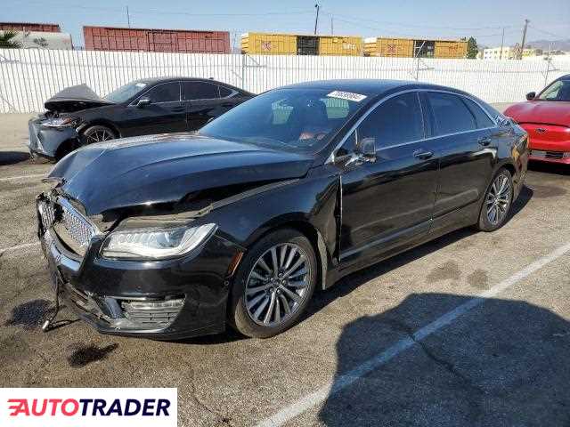 Lincoln MKZ 2.0 hybrydowy 2018r. (VAN NUYS)