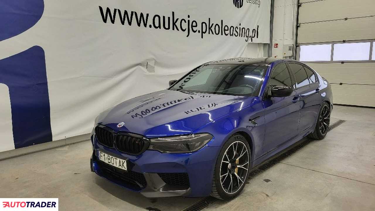 BMW M5 2019 4.4 625 KM