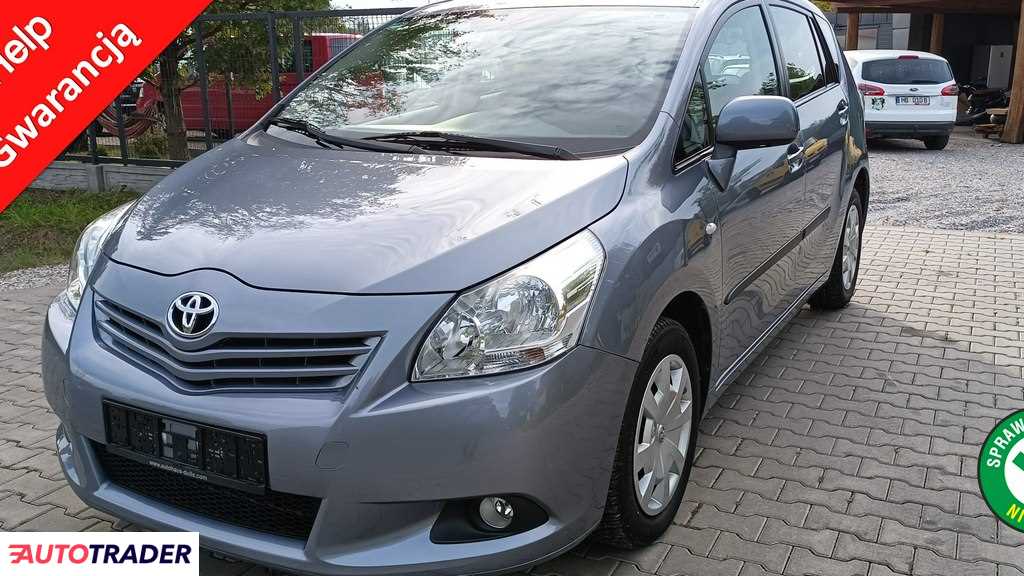 Toyota Verso 2009 1.6 132 KM Toyota Verso 2009 1.6 132 KM