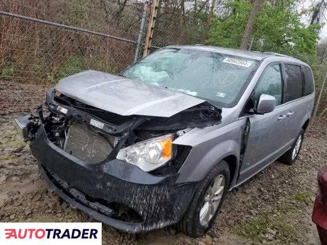 Dodge Grand Caravan 3.0 benzyna 2019r. (WEST MIFFLIN)