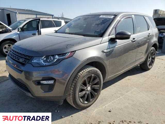 Land Rover Discovery Sport 2.0 benzyna 2018r. (TULSA)