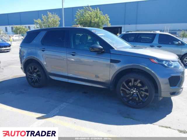 Land Rover Discovery Sport 2019 2
