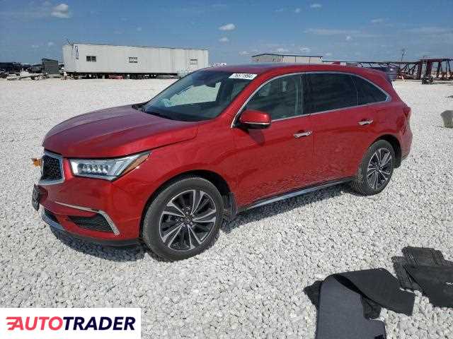 Acura MDX 3.0 benzyna 2020r. (TEMPLE)