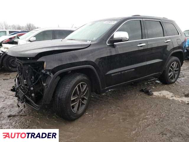 Jeep Grand Cherokee 3.0 benzyna 2020r. (DURYEA)