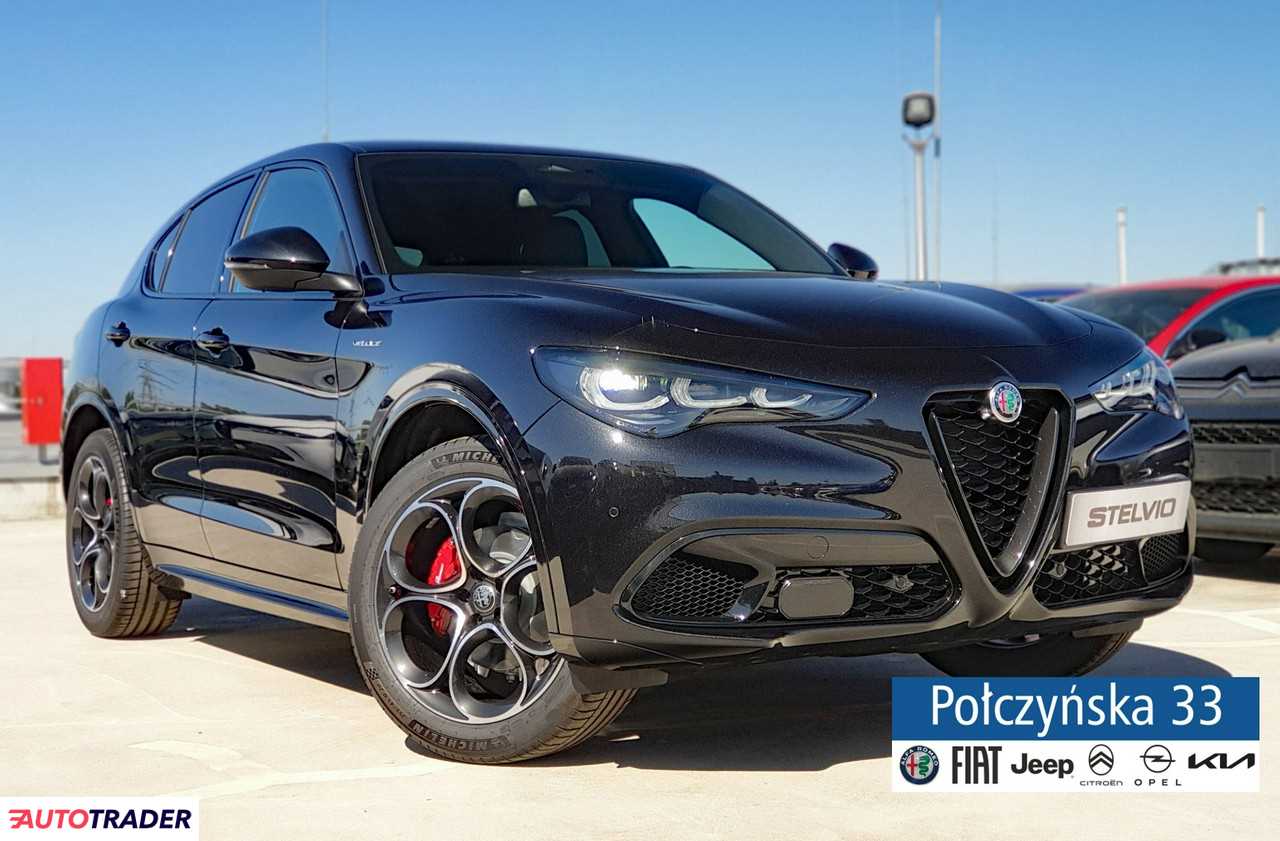 Alfa Romeo Stelvio 2.0 benzyna 280 KM 2024r. (Warszawa)