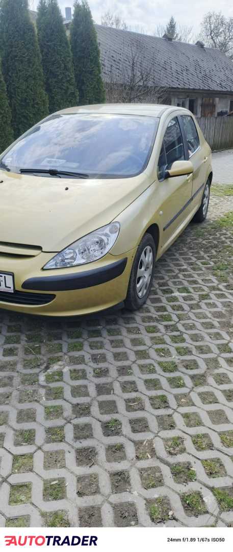 Peugeot 307 2001 1.6 102 KM Peugeot 307 2001 1.6 102 KM