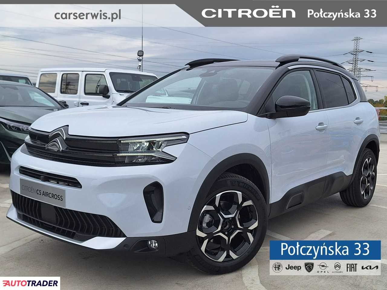 Citroen C5 1.2 hybrydowy 145 KM 2025r. (Warszawa)