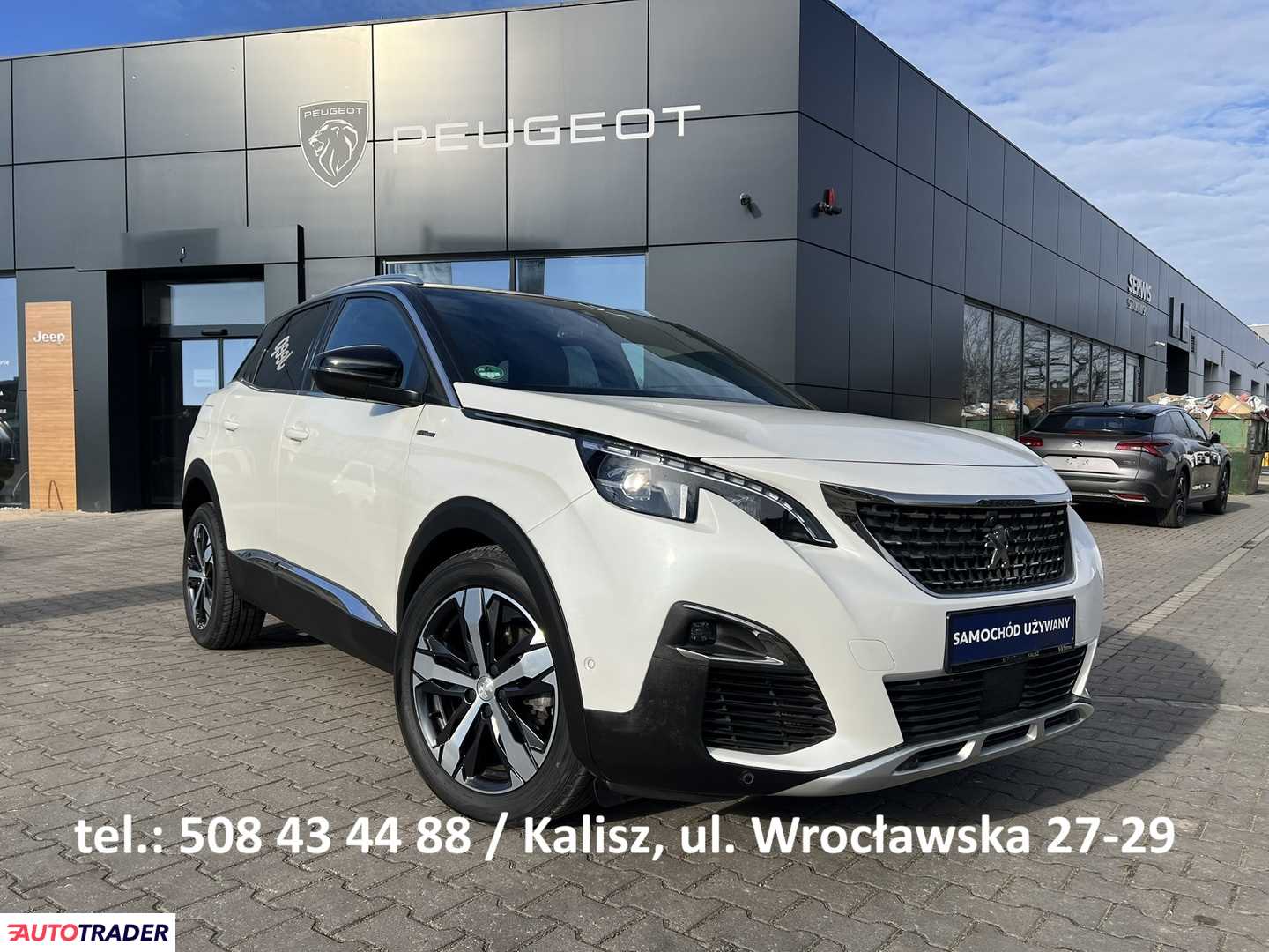 Peugeot 3008 1.6 benzyna 180 KM 2019r. (Ostrów Wielkopolski)