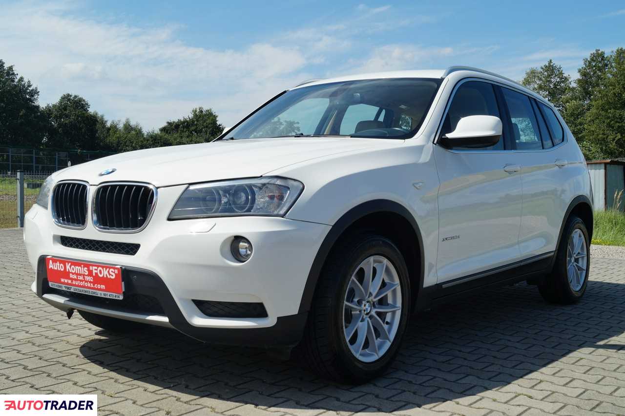 BMW X3 2010 2.0 184 KM