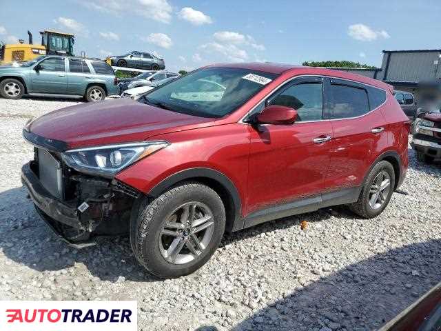 Hyundai Santa Fe 2.0 benzyna 2018r. (WAYLAND)