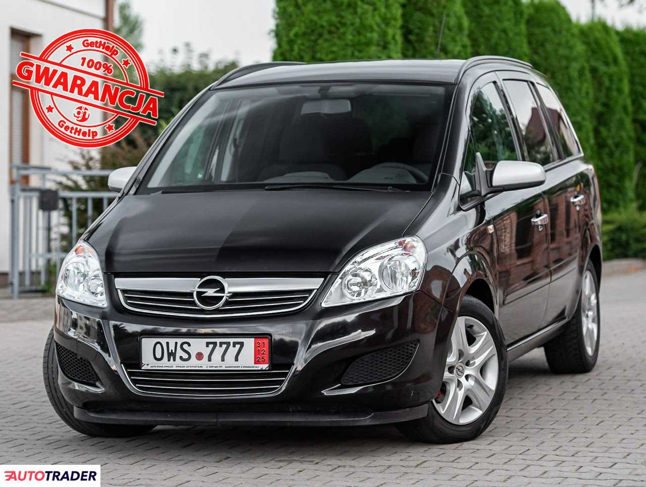 Opel Zafira 2009 1.6 116 KM