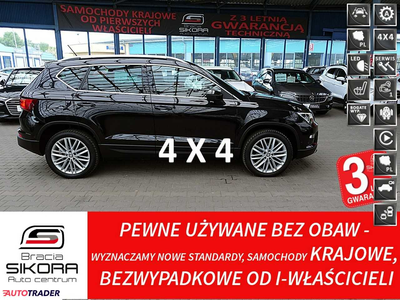 Seat Ateca 2016 2.0 190 KM Seat Ateca 2016 2.0 190 KM