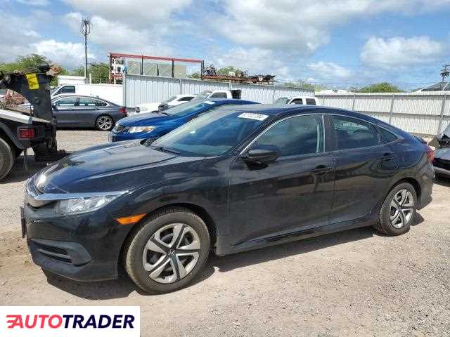 Honda Civic 2.0 benzyna 2018r. (KAPOLEI)