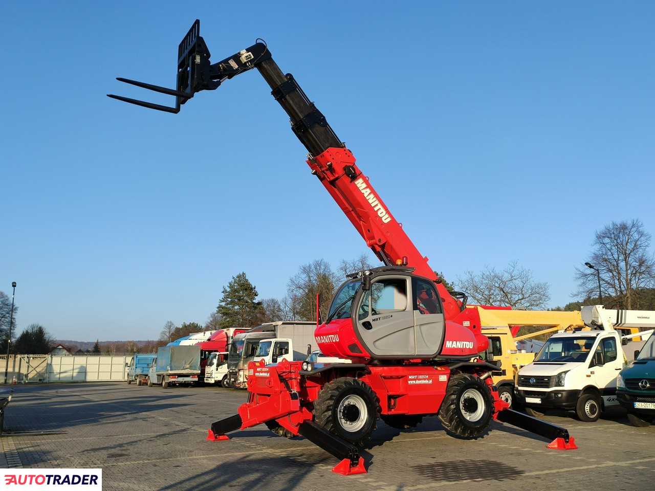 Manitou MRT 1850 ROTO Teleskopowa Obrotowa