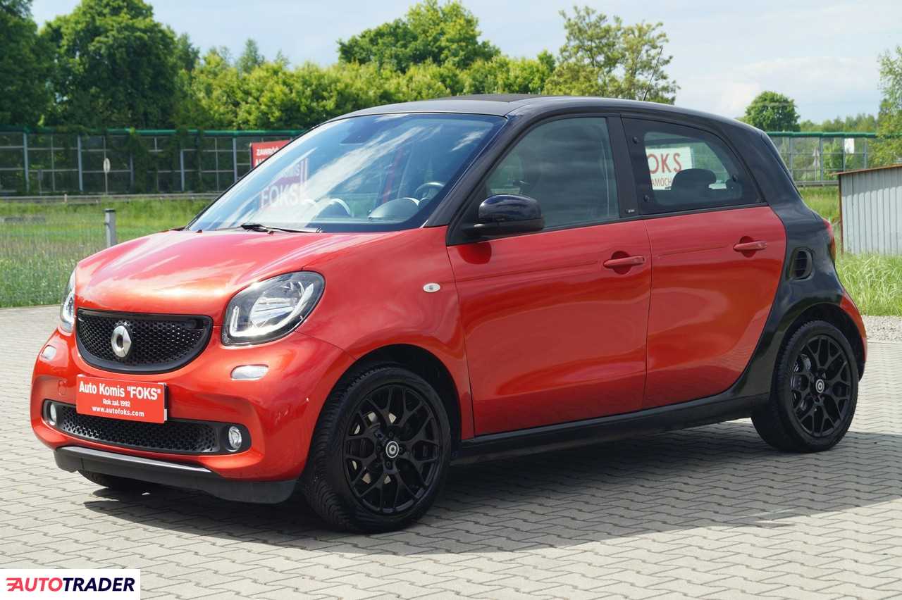 Smart ForFour 2015 1.0 71 KM Smart ForFour 2015 1.0 71 KM