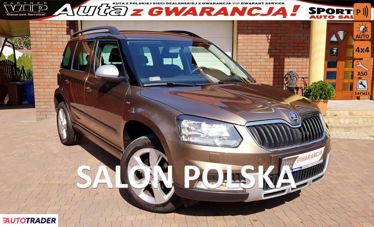 Skoda Yeti 2016 1.4 150 KM Skoda Yeti 2016 1.4 150 KM