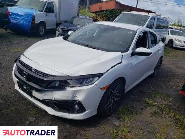 Honda Civic 2.0 benzyna 2020r. (KAPOLEI)