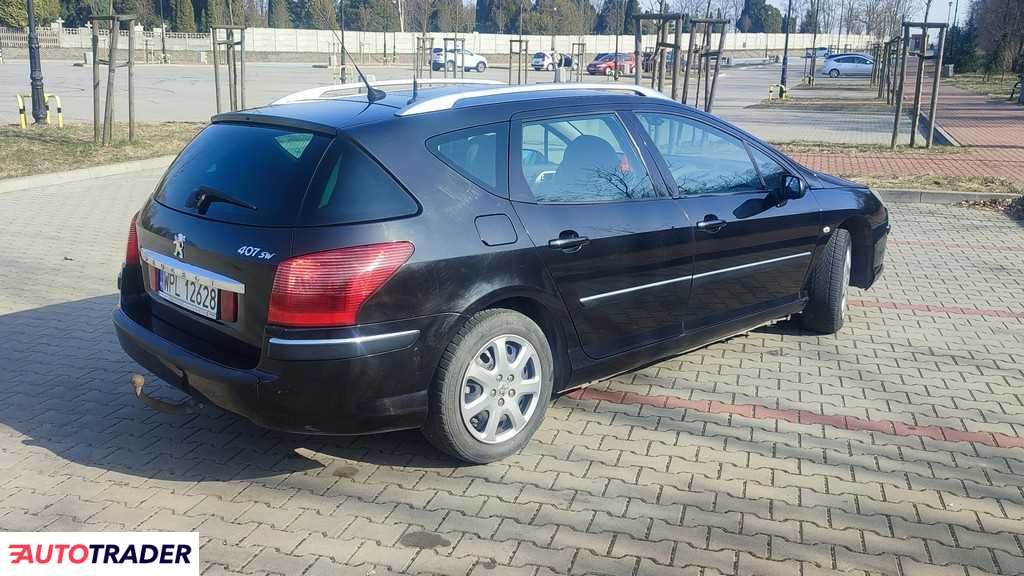 Peugeot 407 2007 2.0 136 KM Peugeot 407 2007 2.0 136 KM