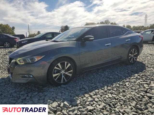 Nissan Maxima 3.0 benzyna 2018r. (MEBANE)