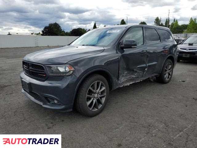 Dodge Durango 3.0 benzyna 2018r. (PORTLAND)