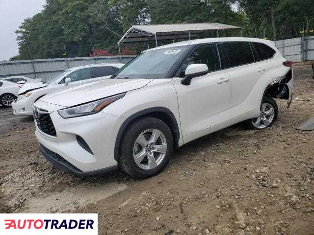 Toyota Highlander 3.0 benzyna 2020r. (AUSTELL)