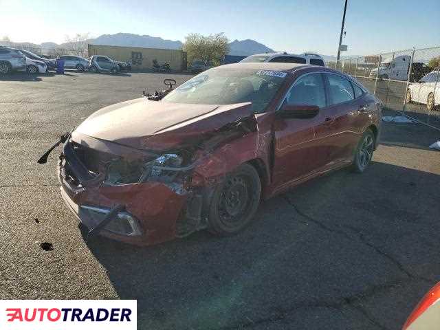 Honda Civic 2.0 benzyna 2020r. (NORTH LAS VEGAS)