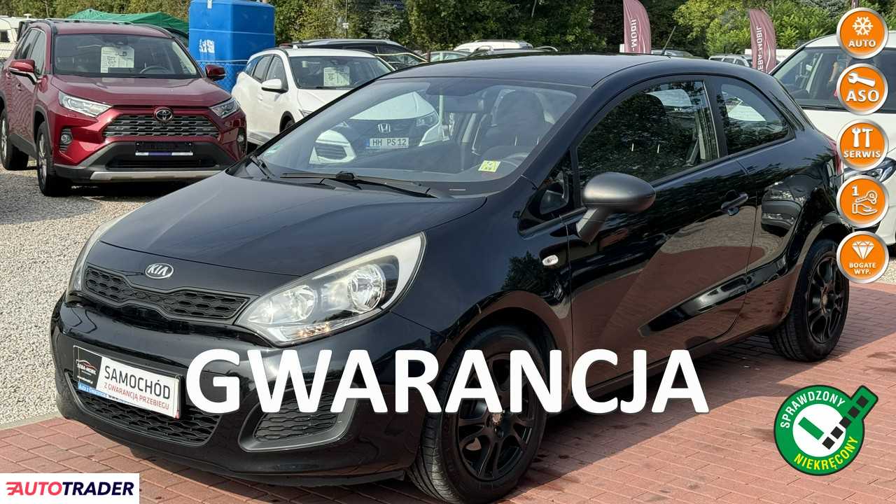 Kia Rio 2013 1.2 86 KM