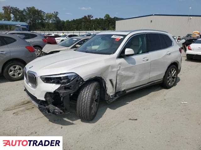 BMW X5 3.0 benzyna 2021r. (SPARTANBURG)