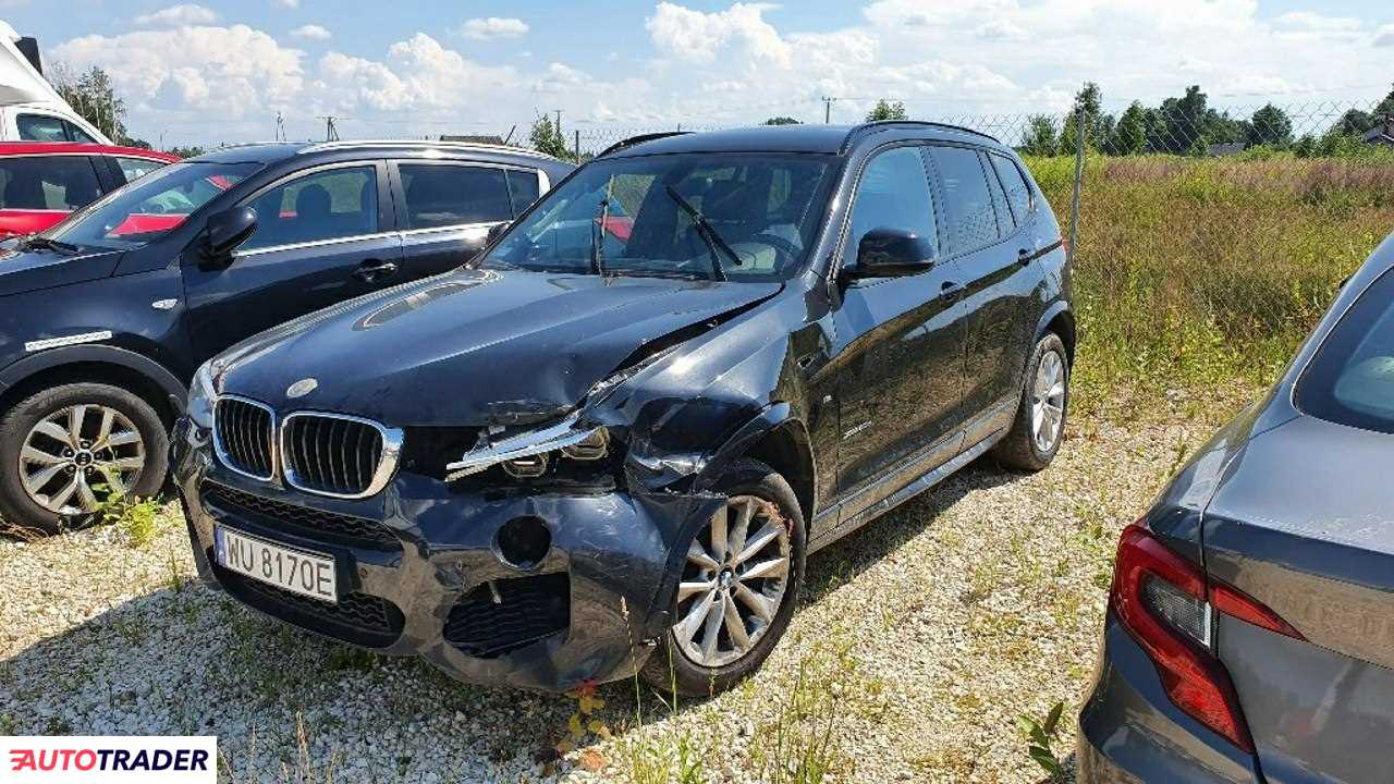 BMW X3 2017 2.0 190 KM BMW X3 2017 2.0 190 KM