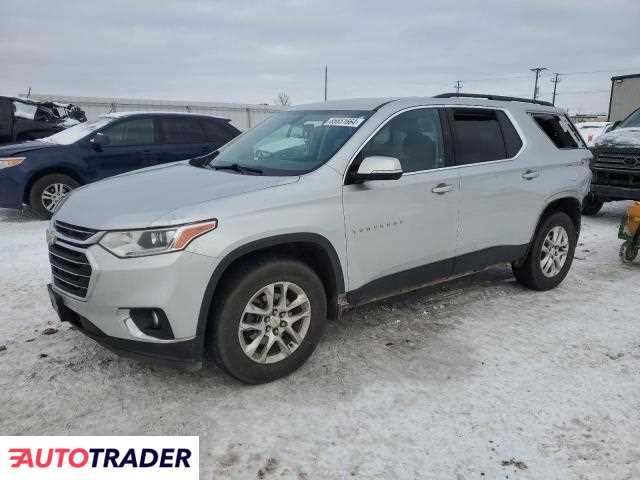 Chevrolet Traverse 3.0 benzyna 2019r. (APPLETON)