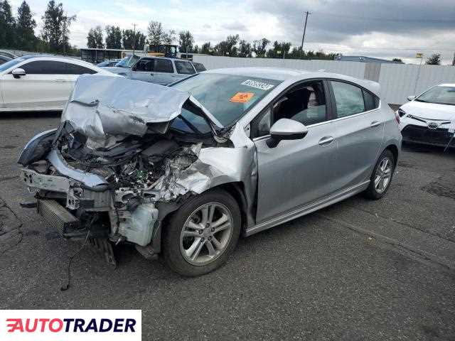 Chevrolet Cruze 1.0 benzyna 2018r. (PORTLAND)