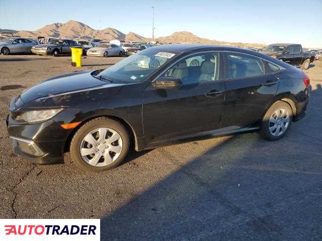 Honda Civic 2.0 benzyna 2020r. (NORTH LAS VEGAS)