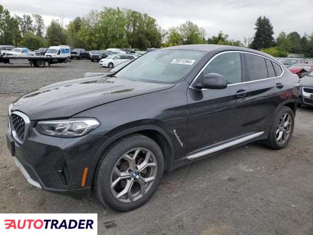 BMW X4 2.0 benzyna 2022r. (PORTLAND)