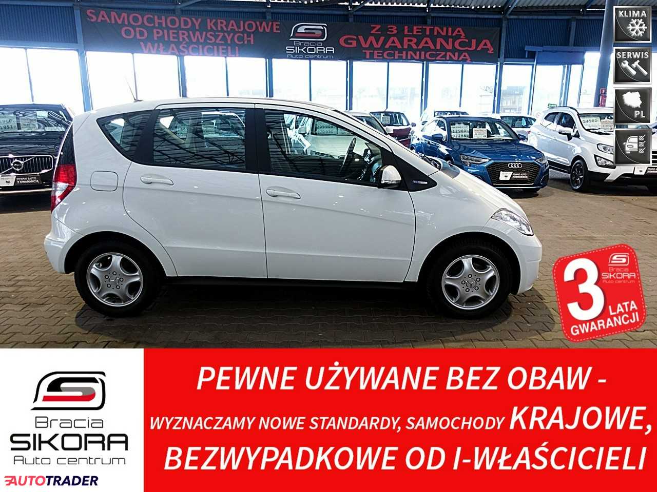 Mercedes A-klasa 1.5 benzyna 95 KM 2012r. (Mysłowice)