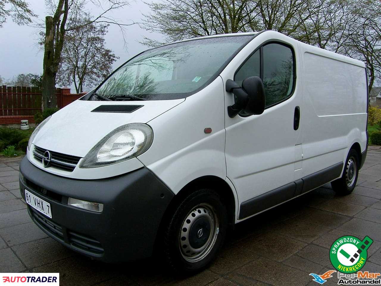Opel Vivaro 2005 1.9 Opel Vivaro 2005 1.9