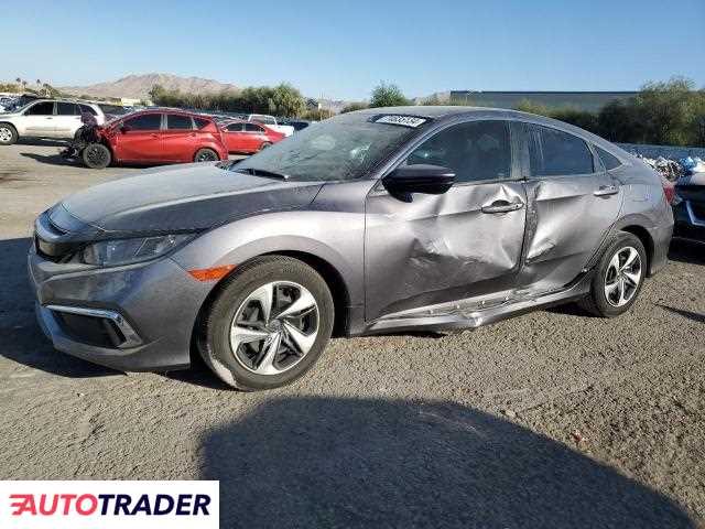 Honda Civic 2.0 benzyna 2019r. (LAS VEGAS)