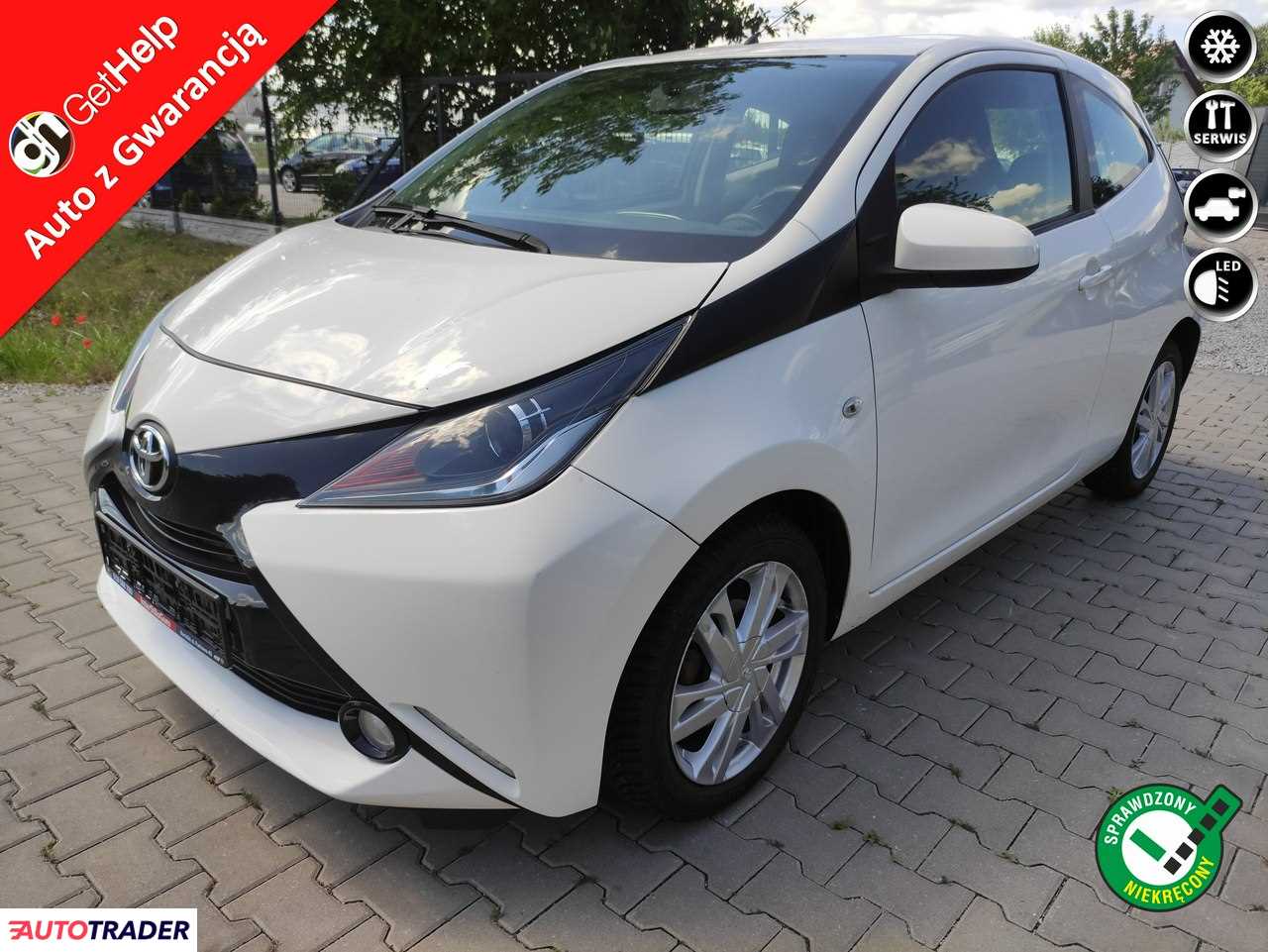 Toyota Aygo 2015 1.0 69 KM Toyota Aygo 2015 1.0 69 KM